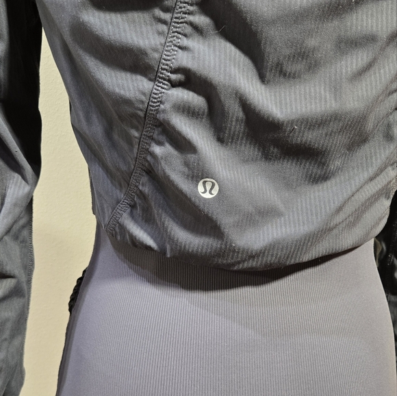 LULULEMON Dance Studio Jacket Hoodie Gray Reversible - Picture 6 of 12